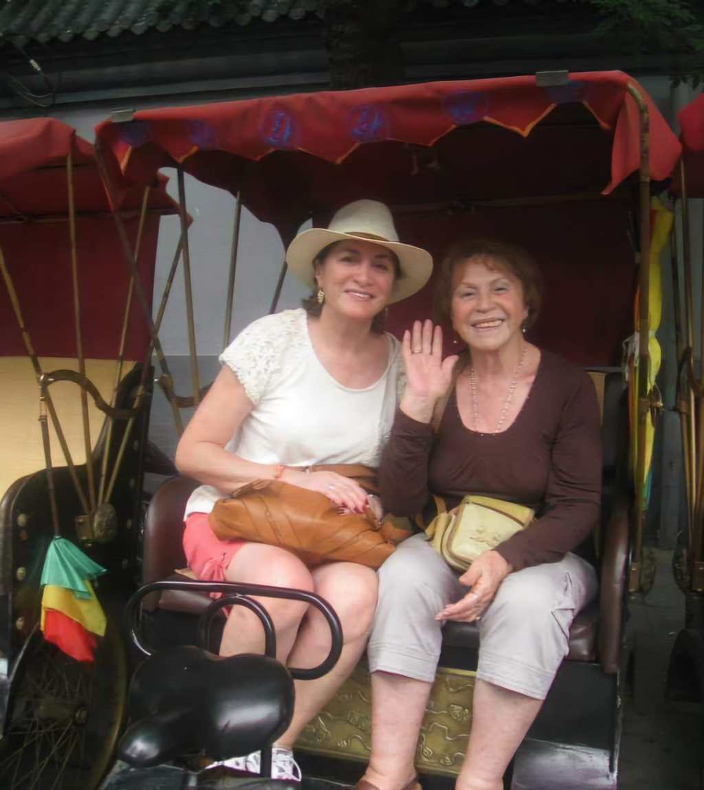 En China junto a mi&nbsp;madre